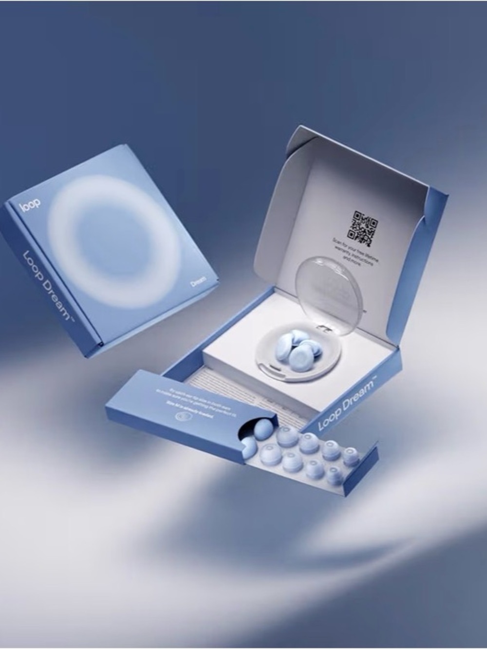 Loop Dream Wireless Earbuds in Powder Blue